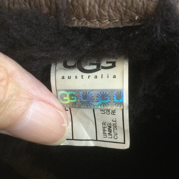 Ugg Roslyn Brown Suede Side Zip Mid Calf Boot Size 7 - Picture 11 of 12